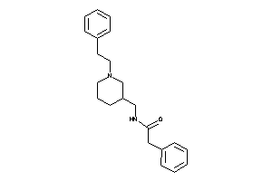 Image of N-[(1-phenethyl-3-piperidyl)methyl]-2-phenyl-acetamide