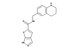 Image of N-(1,2,3,4-tetrahydroquinolin-6-ylmethyl)-1H-thieno[2,3-c]pyrazole-5-carboxamide