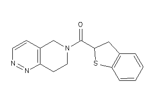 2,3-dihydrobenzothiophen-2-yl(7,8-dihydro-5H-pyrido[4,3-c]pyridazin-6-yl)methanone