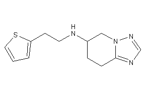 5,6,7,8-tetrahydro-[1,2,4]triazolo[1,5-a]pyridin-6-yl-[2-(2-thienyl)ethyl]amine