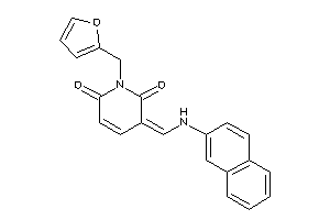 1-(2-furfuryl)-3-[(2-naphthylamino)methylene]pyridine-2,6-quinone