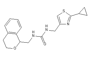 Image of 1-[(2-cyclopropylthiazol-4-yl)methyl]-3-(isochroman-1-ylmethyl)urea