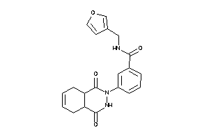 Image of 3-(1,4-diketo-4a,5,8,8a-tetrahydro-3H-phthalazin-2-yl)-N-(3-furfuryl)benzamide