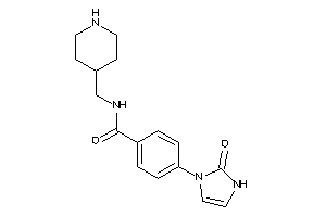 Image of 4-(2-keto-4-imidazolin-1-yl)-N-(4-piperidylmethyl)benzamide