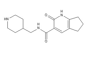 2-keto-N-(4-piperidylmethyl)-1,5,6,7-tetrahydro-1-pyrindine-3-carboxamide