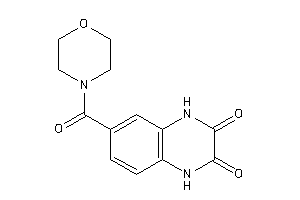 Image of 6-(morpholine-4-carbonyl)-1,4-dihydroquinoxaline-2,3-quinone