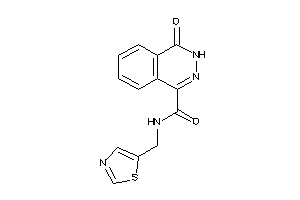4-keto-N-(thiazol-5-ylmethyl)-3H-phthalazine-1-carboxamide