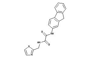 N'-(9H-fluoren-2-yl)-N-(thiazol-2-ylmethyl)oxamide