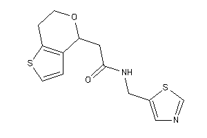 2-(6,7-dihydro-4H-thieno[3,2-c]pyran-4-yl)-N-(thiazol-5-ylmethyl)acetamide