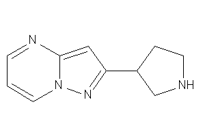 Image of 2-pyrrolidin-3-ylpyrazolo[1,5-a]pyrimidine