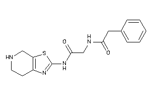Image of 2-[(2-phenylacetyl)amino]-N-(4,5,6,7-tetrahydrothiazolo[5,4-c]pyridin-2-yl)acetamide