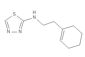 2-cyclohexen-1-ylethyl(1,3,4-thiadiazol-2-yl)amine