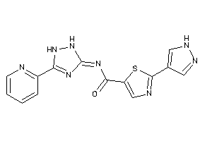 2-(1H-pyrazol-4-yl)-N-[5-(2-pyridyl)-1,2-dihydro-1,2,4-triazol-3-ylidene]thiazole-5-carboxamide