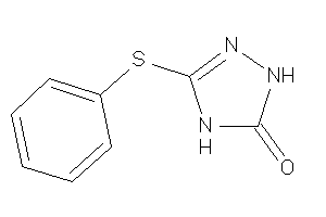 3-(phenylthio)-1,4-dihydro-1,2,4-triazol-5-one