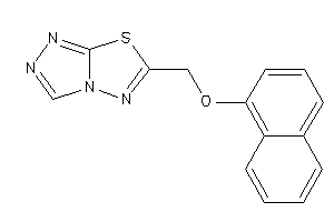 6-(1-naphthoxymethyl)-[1,2,4]triazolo[3,4-b][1,3,4]thiadiazole