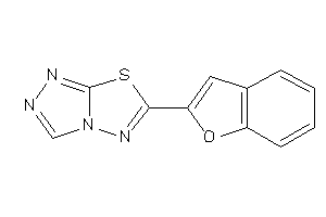 Image of 6-(benzofuran-2-yl)-[1,2,4]triazolo[3,4-b][1,3,4]thiadiazole