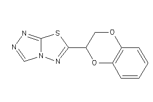 6-(2,3-dihydro-1,4-benzodioxin-3-yl)-[1,2,4]triazolo[3,4-b][1,3,4]thiadiazole