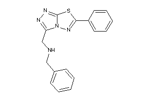 Benzyl-[(6-phenyl-[1,2,4]triazolo[3,4-b][1,3,4]thiadiazol-3-yl)methyl]amine