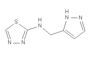 1H-pyrazol-5-ylmethyl(1,3,4-thiadiazol-2-yl)amine