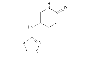 Image of 5-(1,3,4-thiadiazol-2-ylamino)-2-piperidone