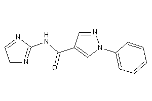 N-(4H-imidazol-2-yl)-1-phenyl-pyrazole-4-carboxamide
