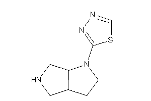 2-(3,3a,4,5,6,6a-hexahydro-2H-pyrrolo[2,3-c]pyrrol-1-yl)-1,3,4-thiadiazole