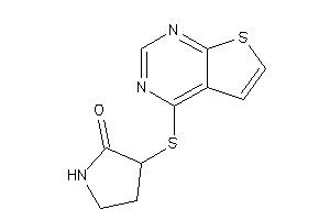 3-(thieno[2,3-d]pyrimidin-4-ylthio)-2-pyrrolidone