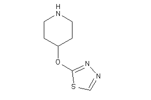 2-(4-piperidyloxy)-1,3,4-thiadiazole