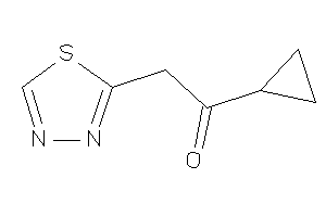 Image of 1-cyclopropyl-2-(1,3,4-thiadiazol-2-yl)ethanone