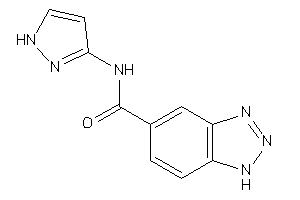 N-(1H-pyrazol-3-yl)-1H-benzotriazole-5-carboxamide