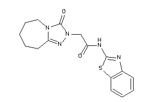 N-(1,3-benzothiazol-2-yl)-2-(3-keto-6,7,8,9-tetrahydro-5H-[1,2,4]triazolo[4,3-a]azepin-2-yl)acetamide