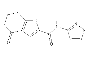 Image of 4-keto-N-(1H-pyrazol-3-yl)-6,7-dihydro-5H-benzofuran-2-carboxamide