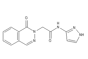 2-(1-ketophthalazin-2-yl)-N-(1H-pyrazol-3-yl)acetamide