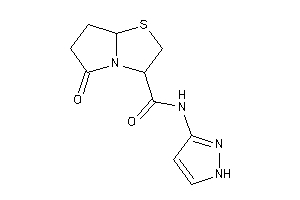 5-keto-N-(1H-pyrazol-3-yl)-3,6,7,7a-tetrahydro-2H-pyrrolo[2,1-b]thiazole-3-carboxamide