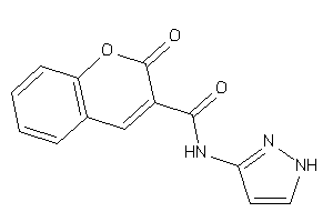 2-keto-N-(1H-pyrazol-3-yl)chromene-3-carboxamide