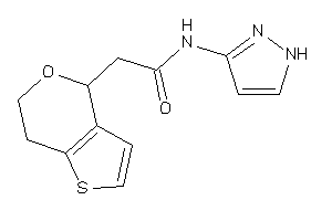 2-(6,7-dihydro-4H-thieno[3,2-c]pyran-4-yl)-N-(1H-pyrazol-3-yl)acetamide