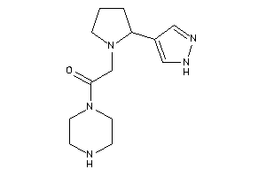 1-piperazino-2-[2-(1H-pyrazol-4-yl)pyrrolidino]ethanone