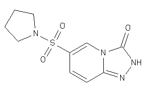 6-pyrrolidinosulfonyl-2H-[1,2,4]triazolo[4,3-a]pyridin-3-one