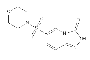 6-thiomorpholinosulfonyl-2H-[1,2,4]triazolo[4,3-a]pyridin-3-one