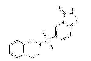 6-(3,4-dihydro-1H-isoquinolin-2-ylsulfonyl)-2H-[1,2,4]triazolo[4,3-a]pyridin-3-one