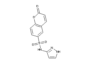 2-keto-N-(1H-pyrazol-3-yl)chromene-6-sulfonamide