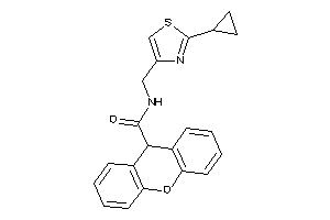 Image of N-[(2-cyclopropylthiazol-4-yl)methyl]-9H-xanthene-9-carboxamide