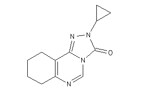 Image of 2-cyclopropyl-7,8,9,10-tetrahydro-[1,2,4]triazolo[4,3-c]quinazolin-3-one