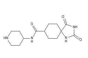1,3-diketo-N-(4-piperidyl)-2,4-diazaspiro[4.5]decane-8-carboxamide