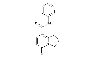 5-keto-N-phenyl-2,3-dihydro-1H-indolizine-8-carboxamide
