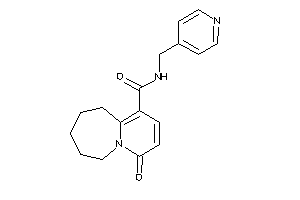 Image of 4-keto-N-(4-pyridylmethyl)-7,8,9,10-tetrahydro-6H-pyrido[1,2-a]azepine-1-carboxamide