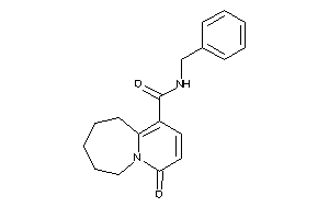 Image of N-benzyl-4-keto-7,8,9,10-tetrahydro-6H-pyrido[1,2-a]azepine-1-carboxamide