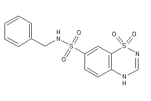 Image of N-benzyl-1,1-diketo-4H-benzo[e][1,2,4]thiadiazine-7-sulfonamide