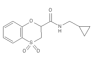 N-(cyclopropylmethyl)-4,4-diketo-2,3-dihydrobenzo[b][1,4]oxathiine-2-carboxamide