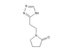 Image of 1-[2-(4H-1,2,4-triazol-3-yl)ethyl]-2-pyrrolidone